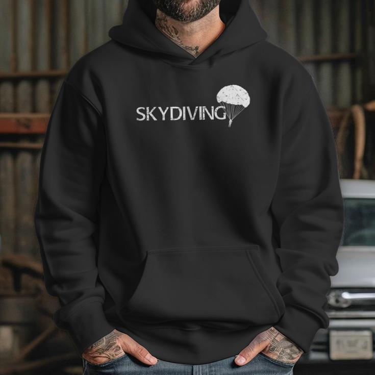 Skydiving Parachute Logo Hoodie Gifts for Her