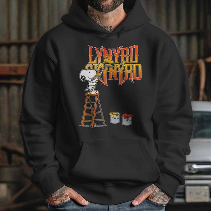 Snoopy Drawing Lynyrd Skynyrd Hoodie Gifts for Her