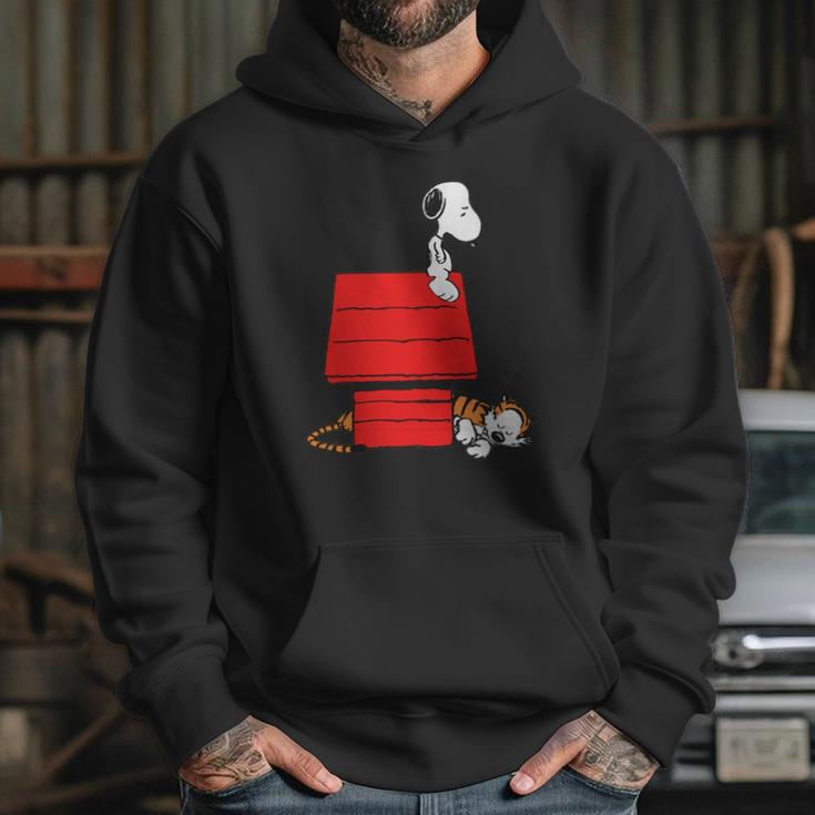 Snoopy And Hobbes Hoodie Gifts for Her