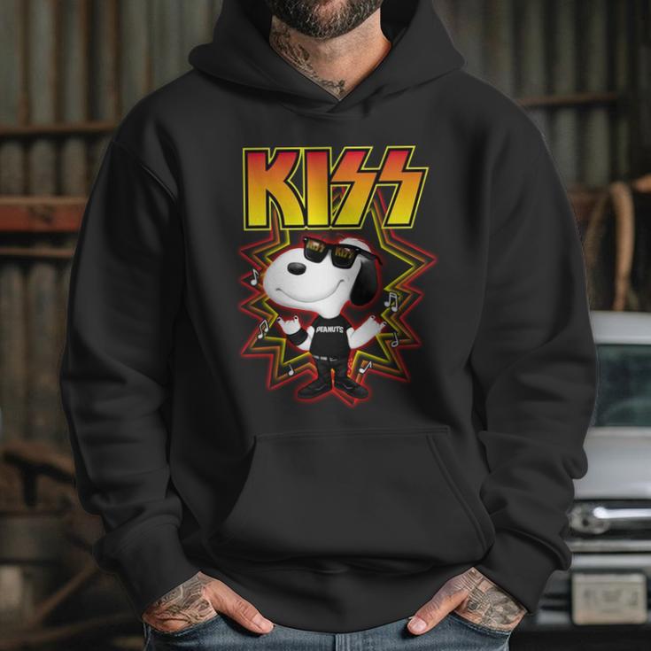 Snoopy Kiss Band Hoodie Gifts for Her