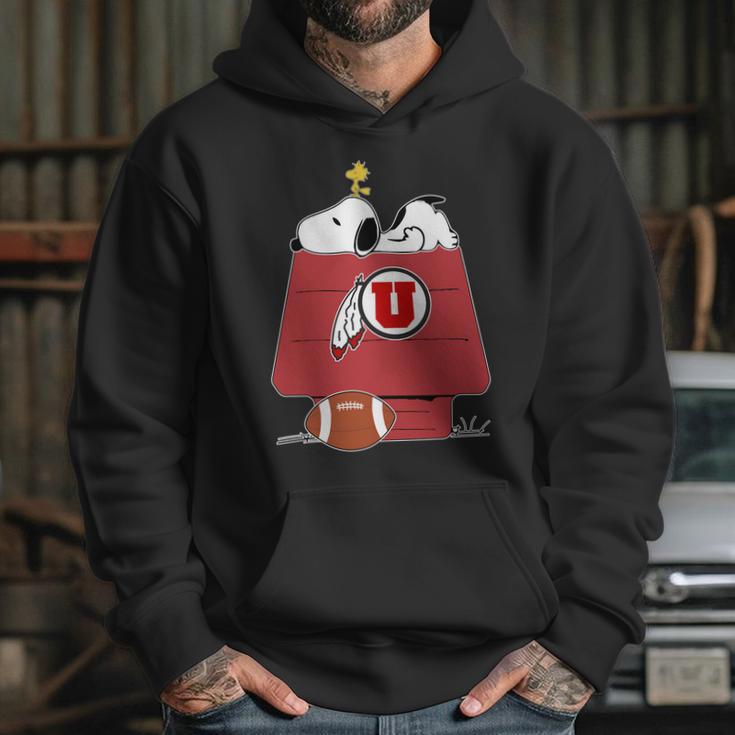 Snoopy Utah Utes Fans Hoodie Gifts for Her