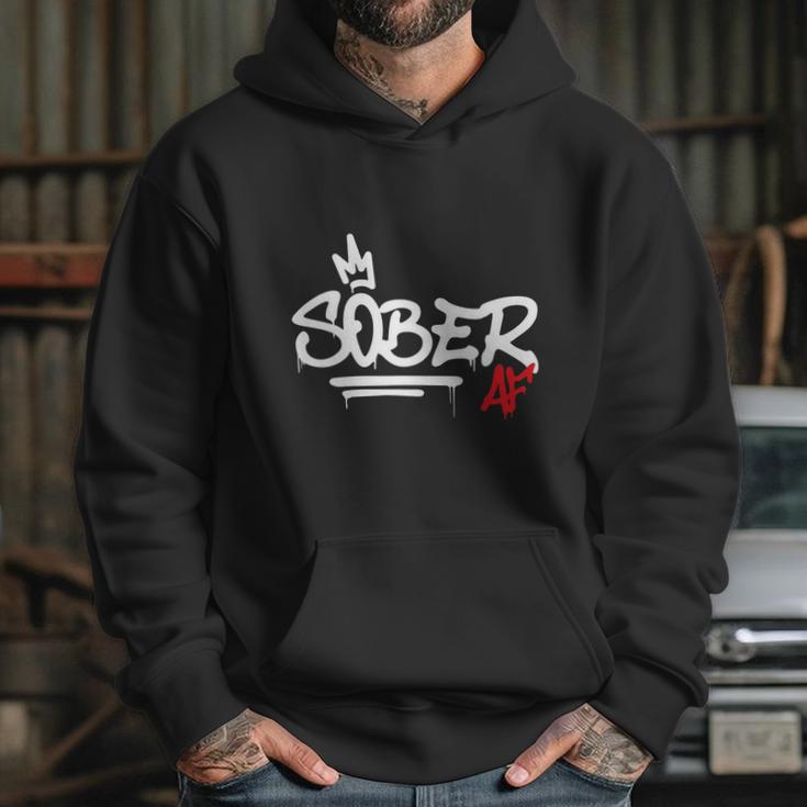 Sober Af Graffiti Hoodie Gifts for Her