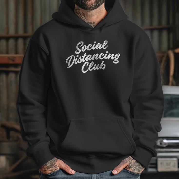 Social Distancing Club Introver Hoodie Gifts for Her