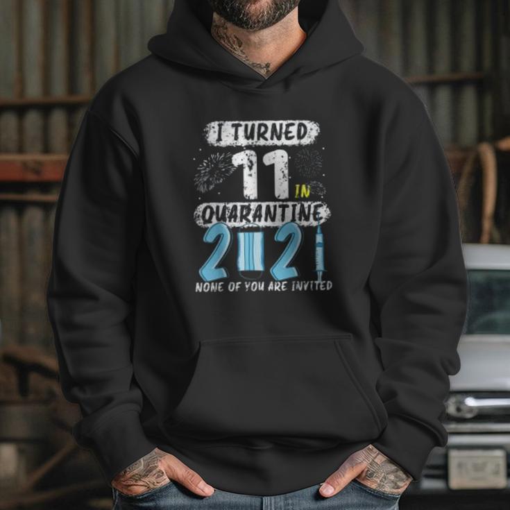 Social Distancing I Turned 11 In 2021 None Of You Are Invited Hoodie Gifts for Her