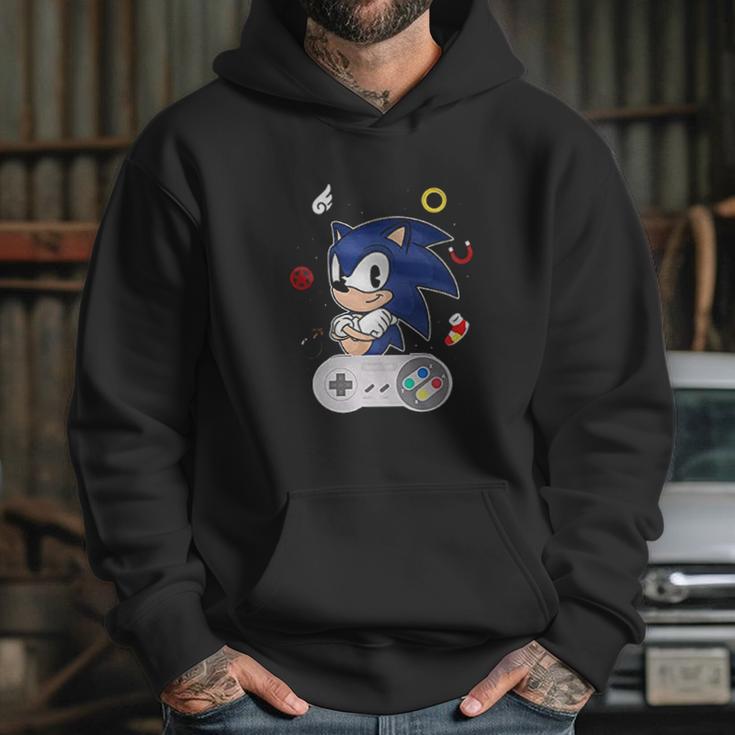 Sonic Cute Simple Black Hoodie Gifts for Her