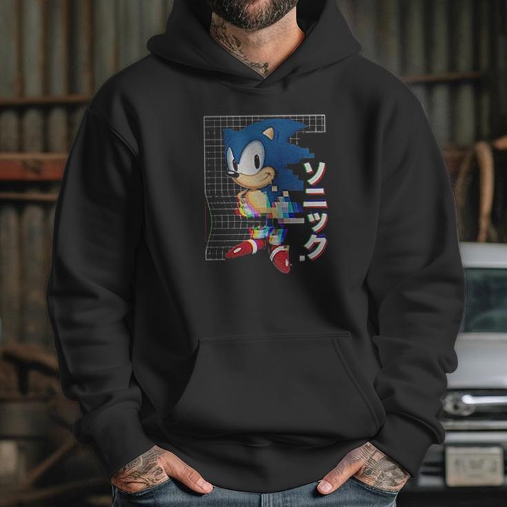 Sonic Hedgehog Digitized Art Hoodie Gifts for Her