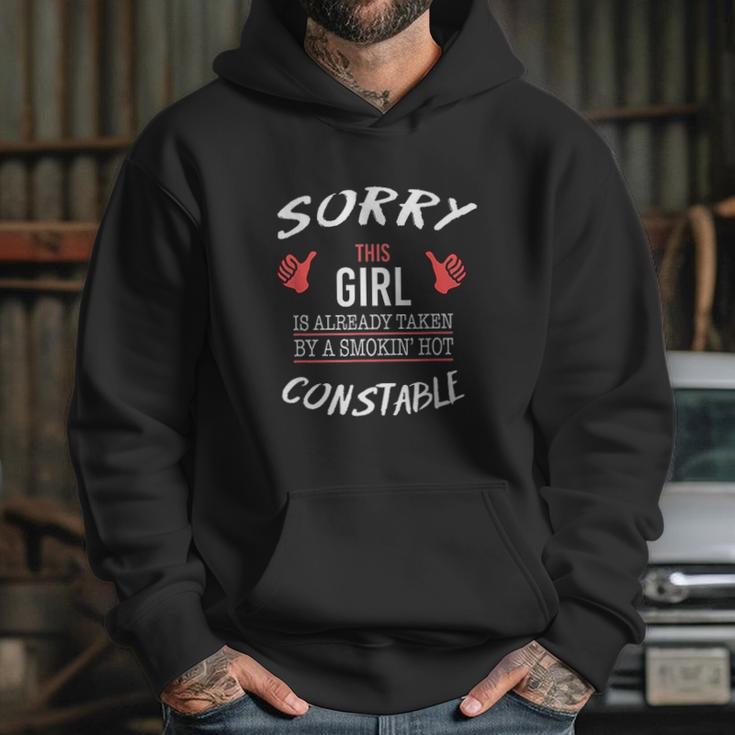 Sorry This Girl Is Taken By Hot Constable Funny Hoodie Gifts for Her