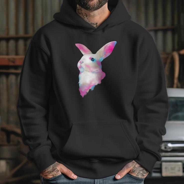 Space Galactic Awesome Rabbit Bunny Galaxy Hoodie Gifts for Her