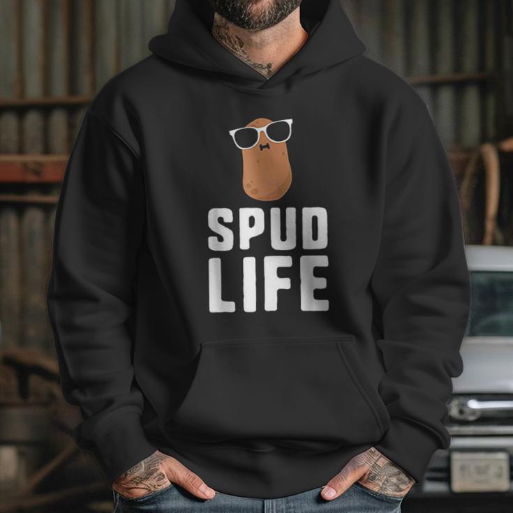 Spud Life Funny Potato Food Humor Vegetable Gift Hoodie Gifts for Her