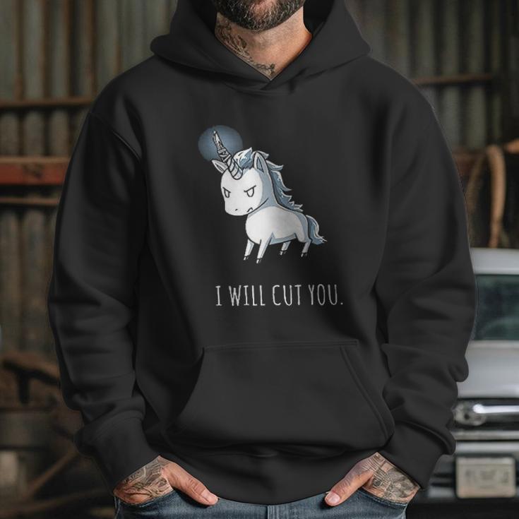 Stabby The Unicorn I Will Cut You Hoodie Gifts for Her