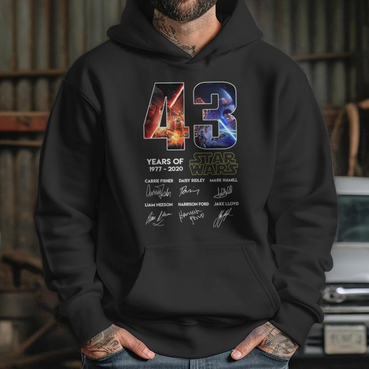 Star Wars 43 Years Anniversary Characters Signatures ForShirt Hoodie Gifts for Her