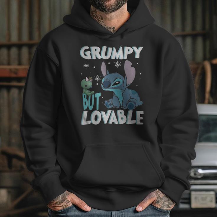 Stitch Grumpy But Lovable Hoodie Gifts for Her