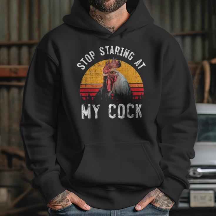 Stop Staring At My Cock 4 Hoodie Gifts for Her