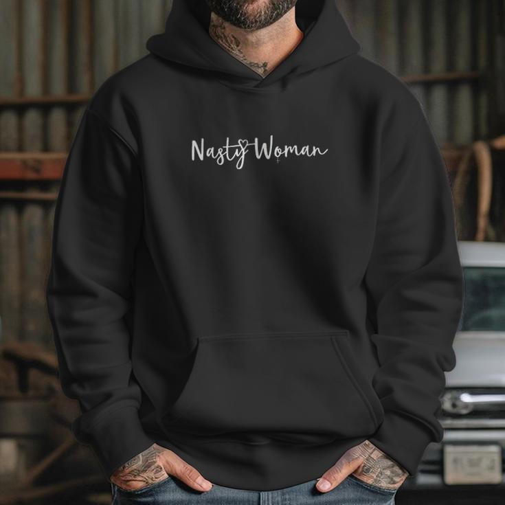 Strong Nasty Woman Love Feminist Hoodie Gifts for Her