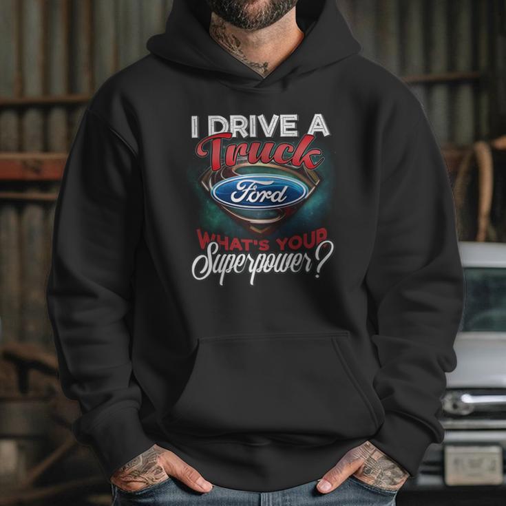 Superpower Ford Truck Hoodie Gifts for Her