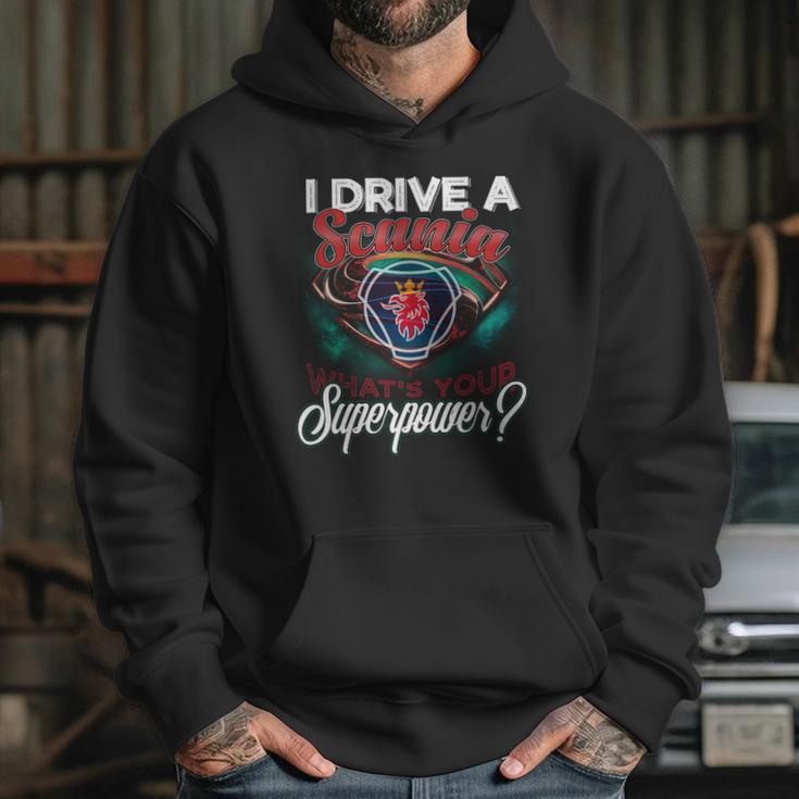 Superpower Scania Hoodie Gifts for Her