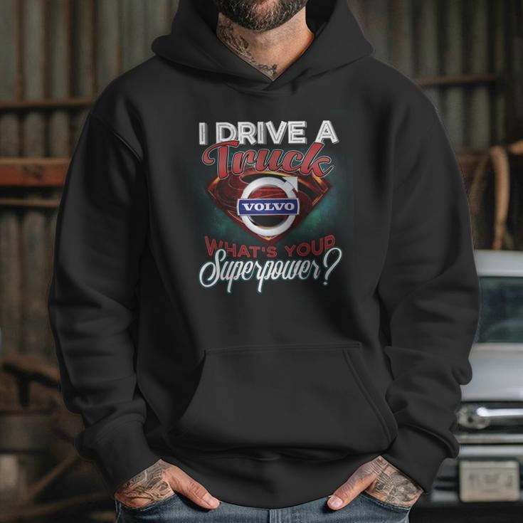 Superpower Volvo Truck Hoodie Gifts for Her