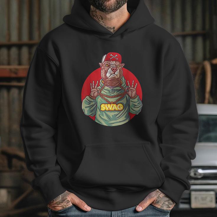 Swag Pit Bull Bulldog Hoodie Gifts for Her