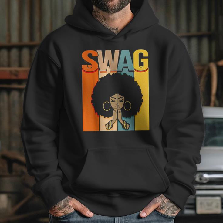 Swag Vintage Melanin Queen Hoodie Gifts for Her