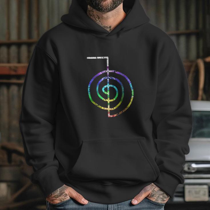 Symbol Choku Rei Gift Chakra Colors Hoodie Gifts for Her