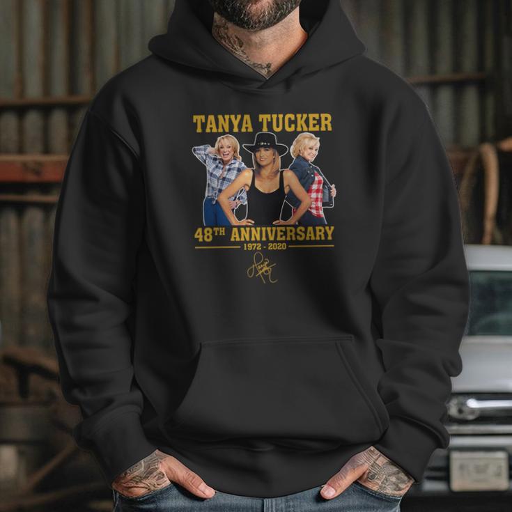 Tanya Tucker 48Th Anniversary From 1972 To 2020 Signature Hoodie Gifts for Her