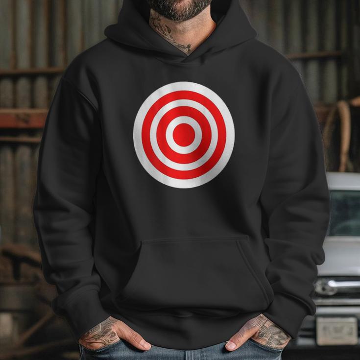 Target Funny Printed On The Back Bulls Eye Gift Hoodie Gifts for Her