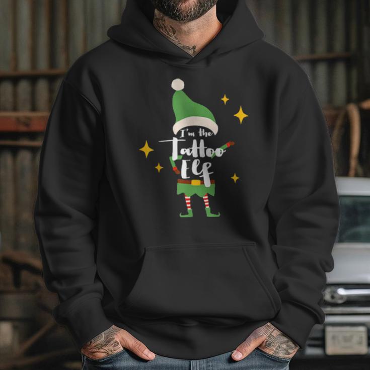 Im The Tattoo Elf Tattoo Or Artist Xmas Outfit Hoodie Gifts for Her