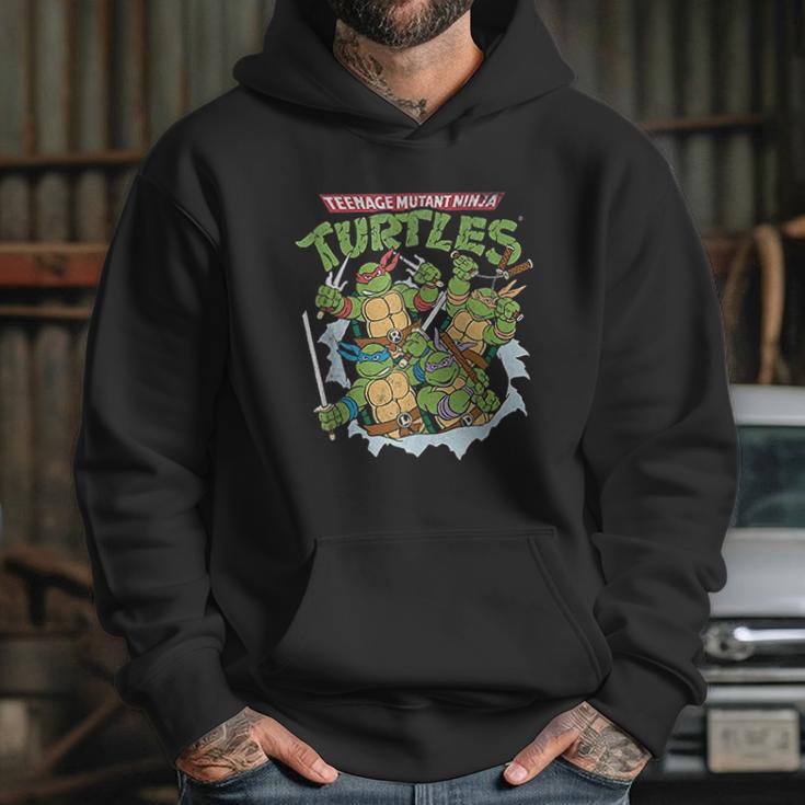 Teenage Mutant Ninja Turtles Break Through Hoodie Gifts for Her