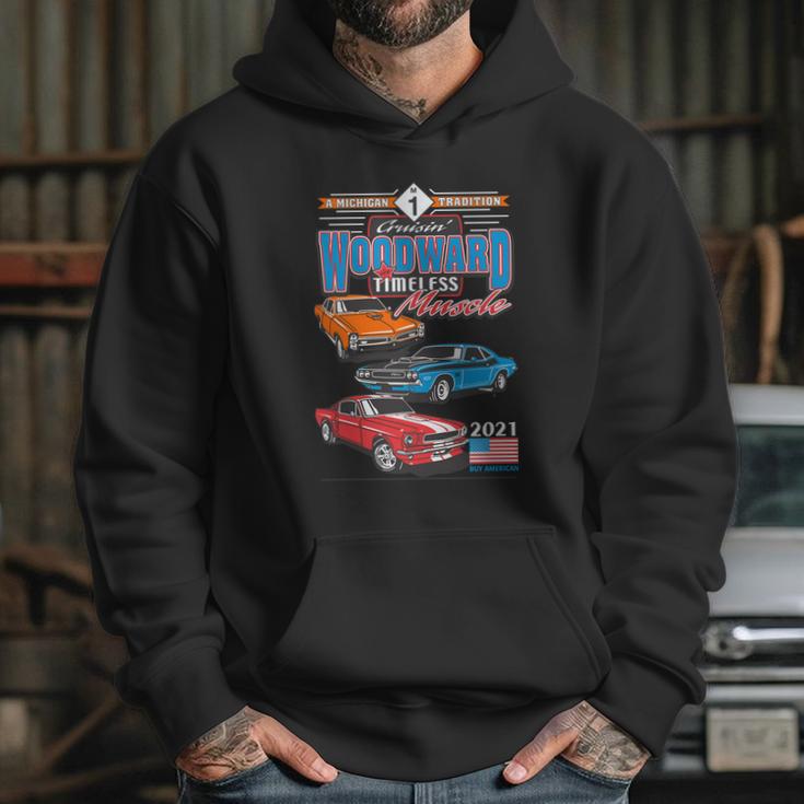 Timeless Muscle Woodward Ave M1 Hoodie Gifts for Her