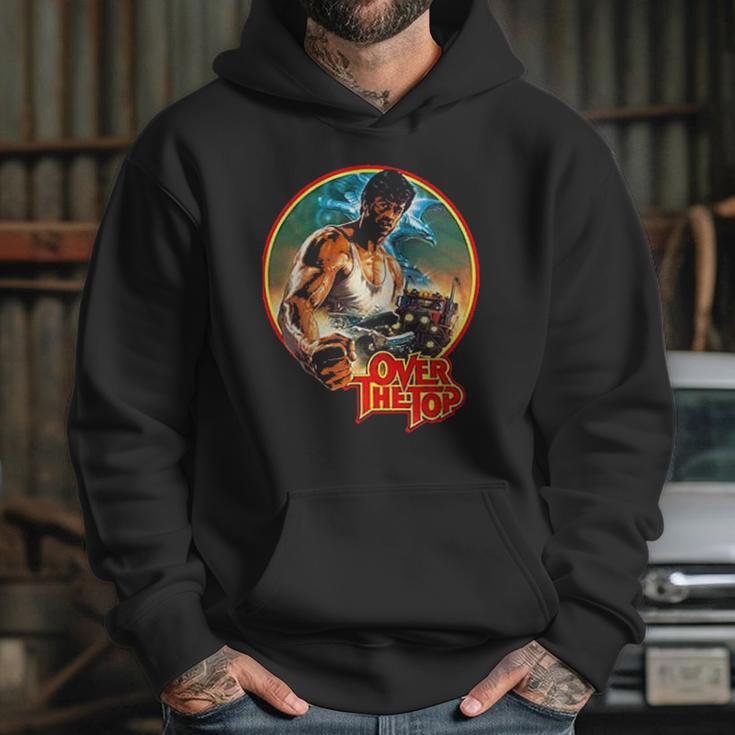 Over The Top Lincoln Hawk Stallone Retro Hoodie Gifts for Her