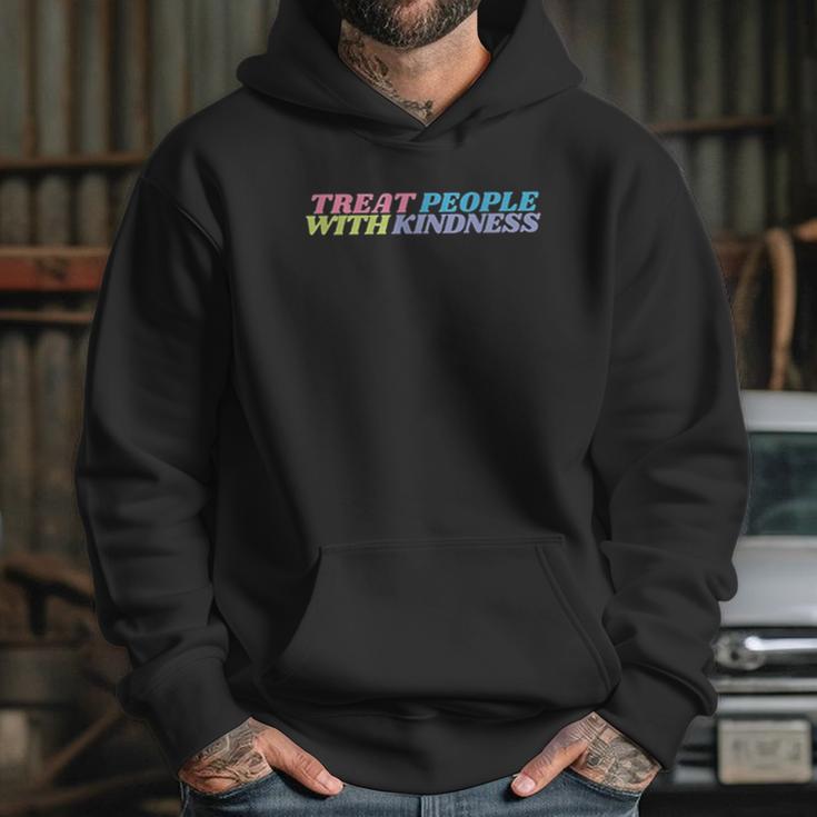 Treat People With Kindness Color Cute Hoodie Gifts for Her