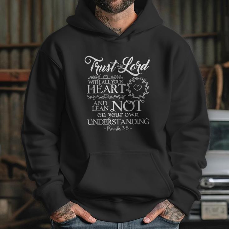 Trust Lord W All Your Heart Proverbs Hoodie Gifts for Her