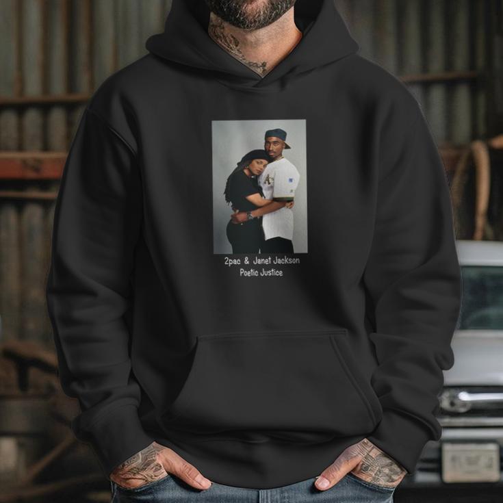 Tupac 2Pac & Janet Jackson Poetic Justice Hoodie Gifts for Her