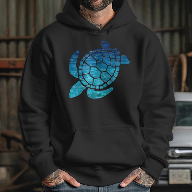 Turtle Lovers Blue Aqua Colors BeachCutes Hoodie Gifts for Her