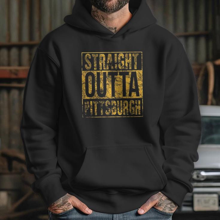 Ugp Campus Apparel Straight Outta Hometown Pride Mens Hoodie Gifts for Her