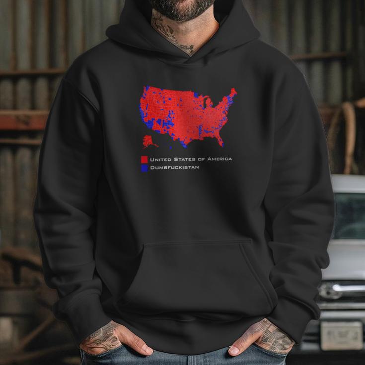 United States Of America Dumbfuckistan Hoodie Gifts for Her