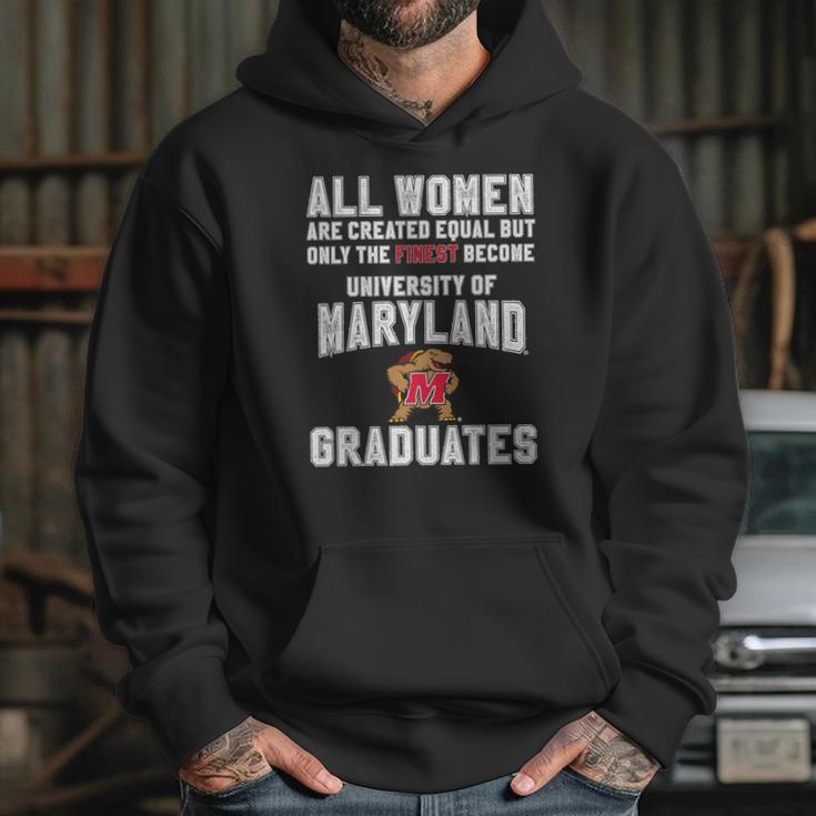 University Of Maryland Graduated Woman Hoodie Gifts for Her