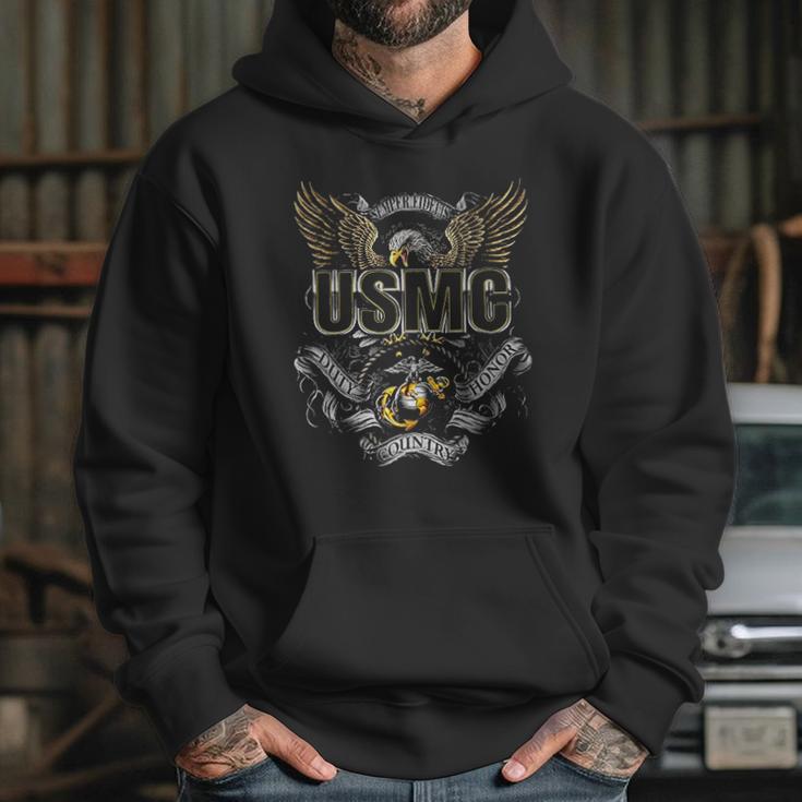 Usmc Duty Honor Country Hoodie Gifts for Her