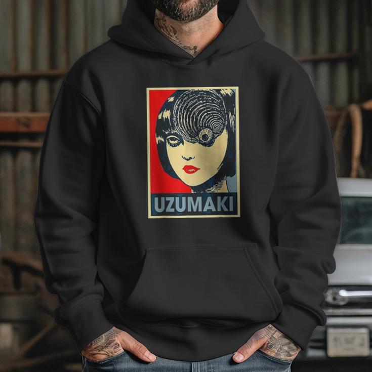 Uzumaki Junji Ito Japanese Horror Vintage Hoodie Gifts for Her