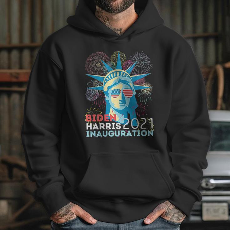 Victory Inauguration Celebration Vintage Distressed Hoodie Gifts for Her