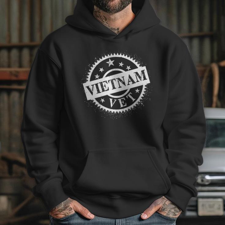 Vietnam Vet Stamp Graphic Design Printed Casual Daily Basic Hoodie Gifts for Her