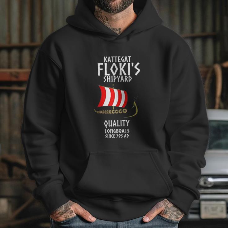 Viking Kattegat Floki Shipyard Funny Hoodie Gifts for Her