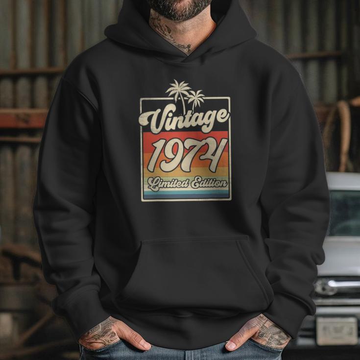 Vintage 1974 47Th Birthday Limited Edition 47 Years Old Hoodie Gifts for Her