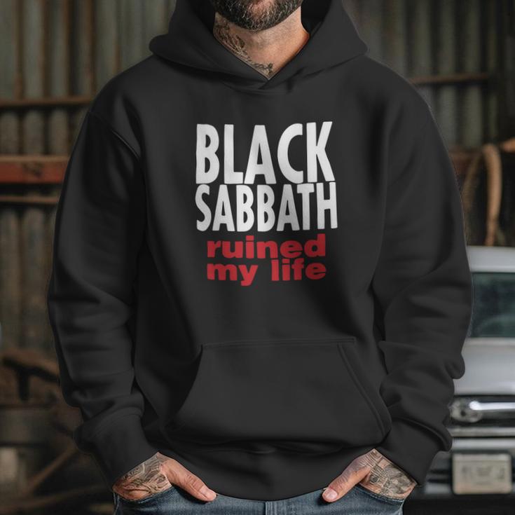 Vintage 1990S Black Sabbath Ruined My Life Hoodie Gifts for Her