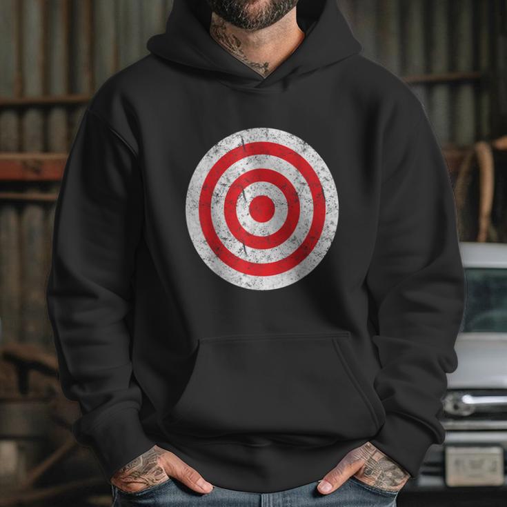 Vintage Bullseye Target Bulls Eye Funny Joke Hoodie Gifts for Her