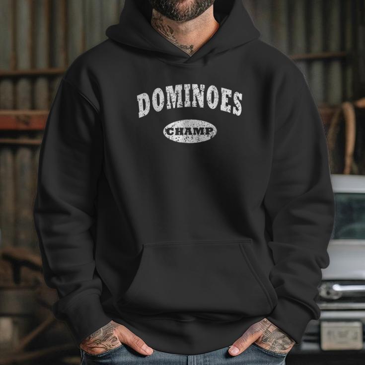 Vintage Dominoes Champ Hoodie Gifts for Her