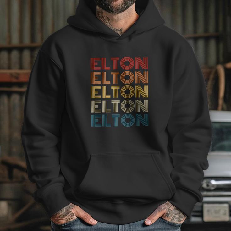 Vintage Elton Retro Personalized Design Name Hoodie Gifts for Her