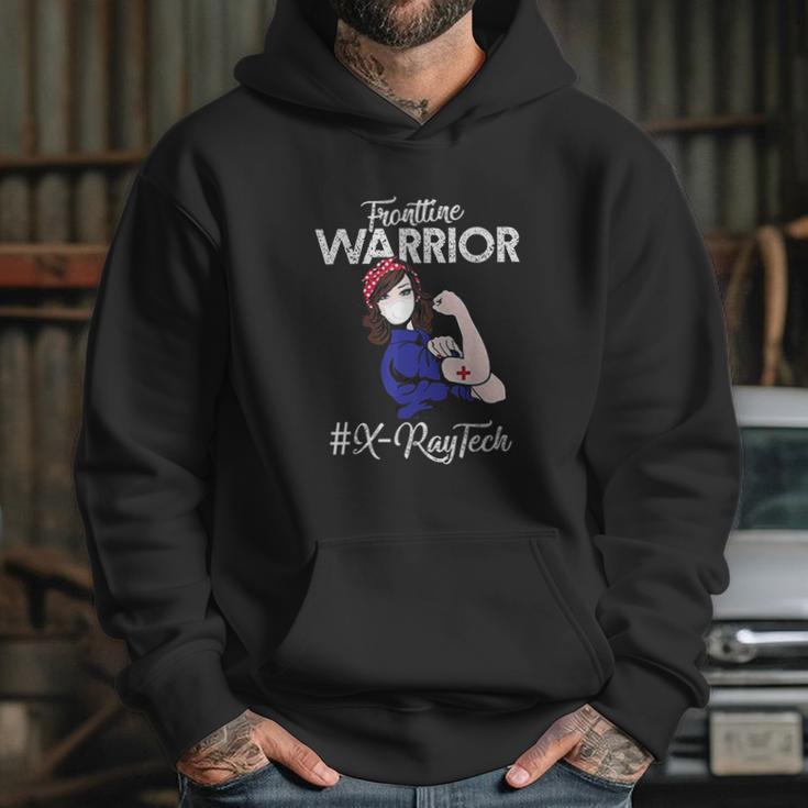 Vintage Frontline Warrior Xray Tech Xmas Gift Hoodie Gifts for Her