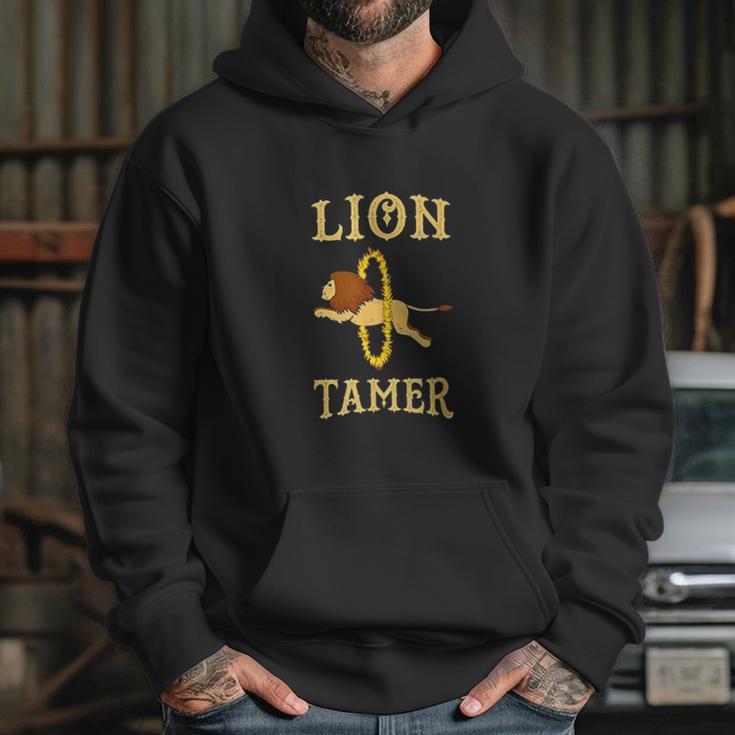 Vintage Lion Tamer Event Circus Staff Themed Birthday Party Hoodie Gifts for Her