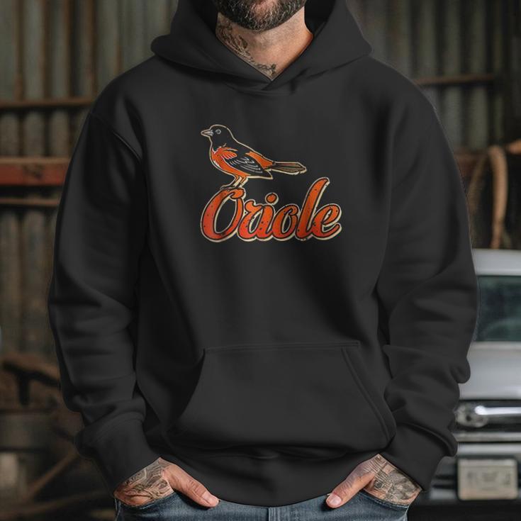 Vintage Oriole Bird Amazing Bird Gift Hoodie Gifts for Her